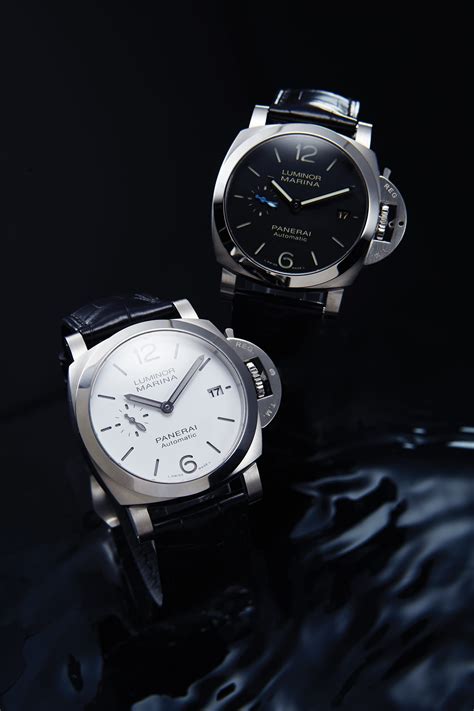 panerai quaranta thickness|luminor quaranta case size.